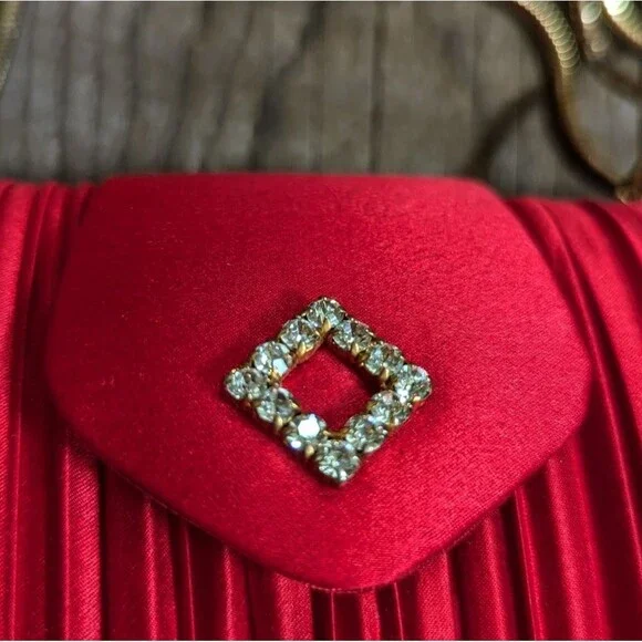 Vintage Lord & Taylor Mini Purse Satin or Clutch - Picture 7 of 7